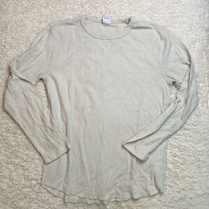 Urban Outfitters Cream Knit Long Sleeve Size XL